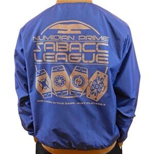 Star Wars Men's Sabacc League Graphic Bomber Jacket